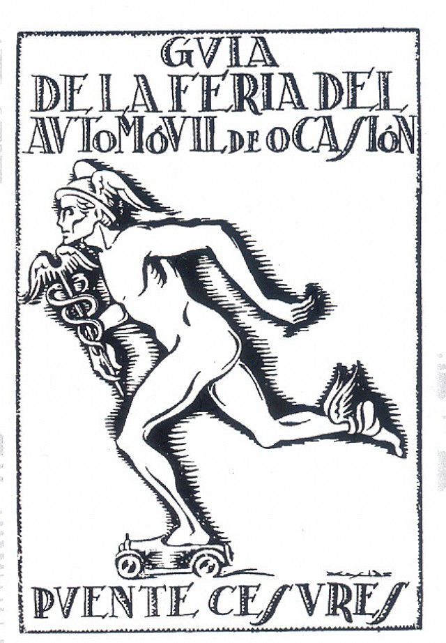 Cartel da Feira de 1925 de Carlos Maside